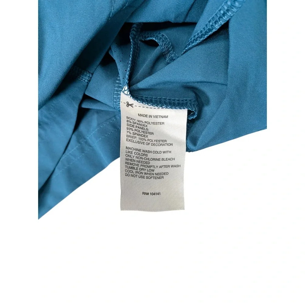 DSG Mens 7 Inch Stride Running Shorts Teal Blue XL NWT Athletic Gym Training